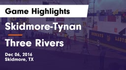 Skidmore-Tynan  vs Three Rivers  Game Highlights - Dec 06, 2016