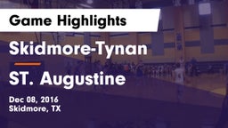 Skidmore-Tynan  vs ST. Augustine Game Highlights - Dec 08, 2016