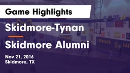Skidmore-Tynan  vs Skidmore Alumni Game Highlights - Nov 21, 2016