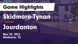 Skidmore-Tynan  vs Jourdanton  Game Highlights - Nov 22, 2016