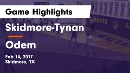 Skidmore-Tynan  vs Odem  Game Highlights - Feb 14, 2017