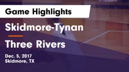 Skidmore-Tynan  vs Three Rivers  Game Highlights - Dec. 5, 2017