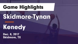 Skidmore-Tynan  vs Kenedy  Game Highlights - Dec. 8, 2017