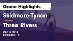 Skidmore-Tynan  vs Three Rivers  Game Highlights - Dec. 4, 2018