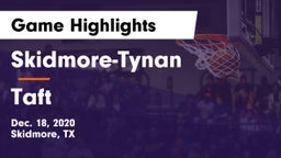 Skidmore-Tynan  vs Taft  Game Highlights - Dec. 18, 2020