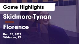 Skidmore-Tynan  vs Florence  Game Highlights - Dec. 28, 2022