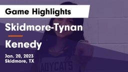 Skidmore-Tynan  vs Kenedy  Game Highlights - Jan. 20, 2023