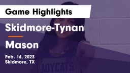 Skidmore-Tynan  vs Mason  Game Highlights - Feb. 16, 2023