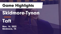 Skidmore-Tynan  vs Taft  Game Highlights - Nov. 16, 2023