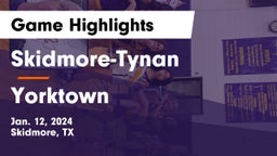 Skidmore-Tynan  vs Yorktown  Game Highlights - Jan. 12, 2024