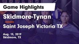 Skidmore-Tynan  vs Saint Joseph Victoria TX Game Highlights - Aug. 15, 2019