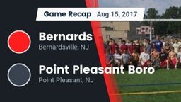 Recap: Bernards  vs. Point Pleasant Boro  2017