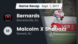 Recap: Bernards  vs. Malcolm X Shabazz   2017