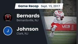 Recap: Bernards  vs. Johnson  2017