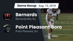 Recap: Bernards  vs. Point Pleasant Boro  2018