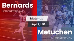 Matchup: Bernards  vs. Metuchen  2018