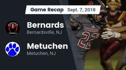 Recap: Bernards  vs. Metuchen  2018