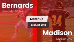 Matchup: Bernards  vs. Madison  2018