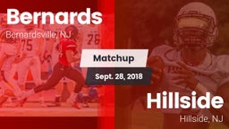 Matchup: Bernards  vs. Hillside  2018