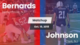 Matchup: Bernards  vs. Johnson  2018