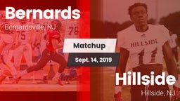 Matchup: Bernards  vs. Hillside  2019