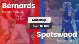 Matchup: Bernards  vs. Spotswood  2019