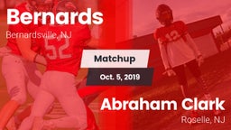 Matchup: Bernards  vs. Abraham Clark  2019