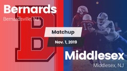 Matchup: Bernards  vs. Middlesex  2019