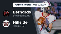 Recap: Bernards  vs. Hillside  2020