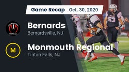 Recap: Bernards  vs. Monmouth Regional  2020