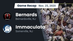 Recap: Bernards  vs. Immaculata  2020