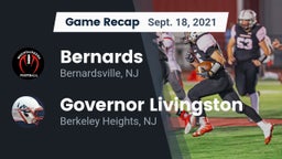 Recap: Bernards  vs. Governor Livingston  2021