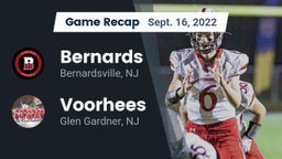 Recap: Bernards  vs. Voorhees  2022