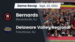 Recap: Bernards  vs. Delaware Valley Regional  2022