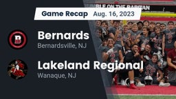 Recap: Bernards  vs. Lakeland Regional  2023