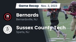 Recap: Bernards  vs. Sussex County Tech  2023