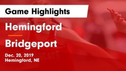 Hemingford  vs Bridgeport  Game Highlights - Dec. 20, 2019