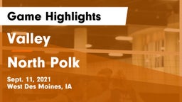 Valley  vs North Polk  Game Highlights - Sept. 11, 2021
