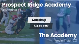 Matchup: Prospect Ridge vs. The Academy 2017
