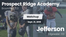 Matchup: Prospect Ridge vs. Jefferson  2018