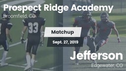 Matchup: Prospect Ridge vs. Jefferson  2019