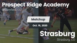 Matchup: Prospect Ridge vs. Strasburg  2020