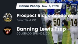 Recap: Prospect Ridge Academy vs. Banning Lewis Prep 2020