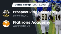 Recap: Prospect Ridge Academy vs. Flatirons Academy 2021