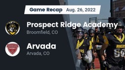 Recap: Prospect Ridge Academy vs. Arvada  2022
