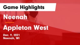 Neenah  vs Appleton West  Game Highlights - Dec. 9, 2021