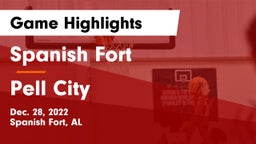 Spanish Fort  vs Pell City  Game Highlights - Dec. 28, 2022