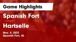 Spanish Fort  vs Hartselle  Game Highlights - Nov. 4, 2023