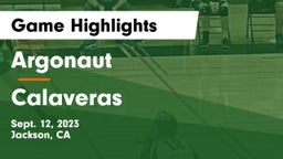 Argonaut  vs Calaveras  Game Highlights - Sept. 12, 2023