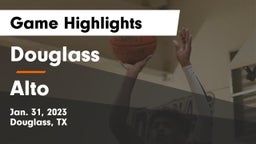 Douglass  vs Alto  Game Highlights - Jan. 31, 2023